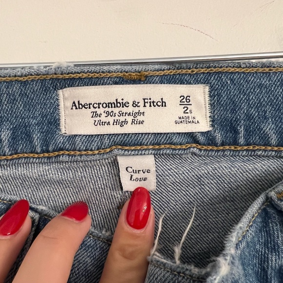 Abercrombie - 90s straight ultra high rise - Picture 3 of 3